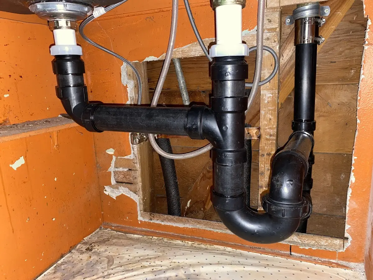 Professional Repiping Services equipment and tools on the job in Litchfield